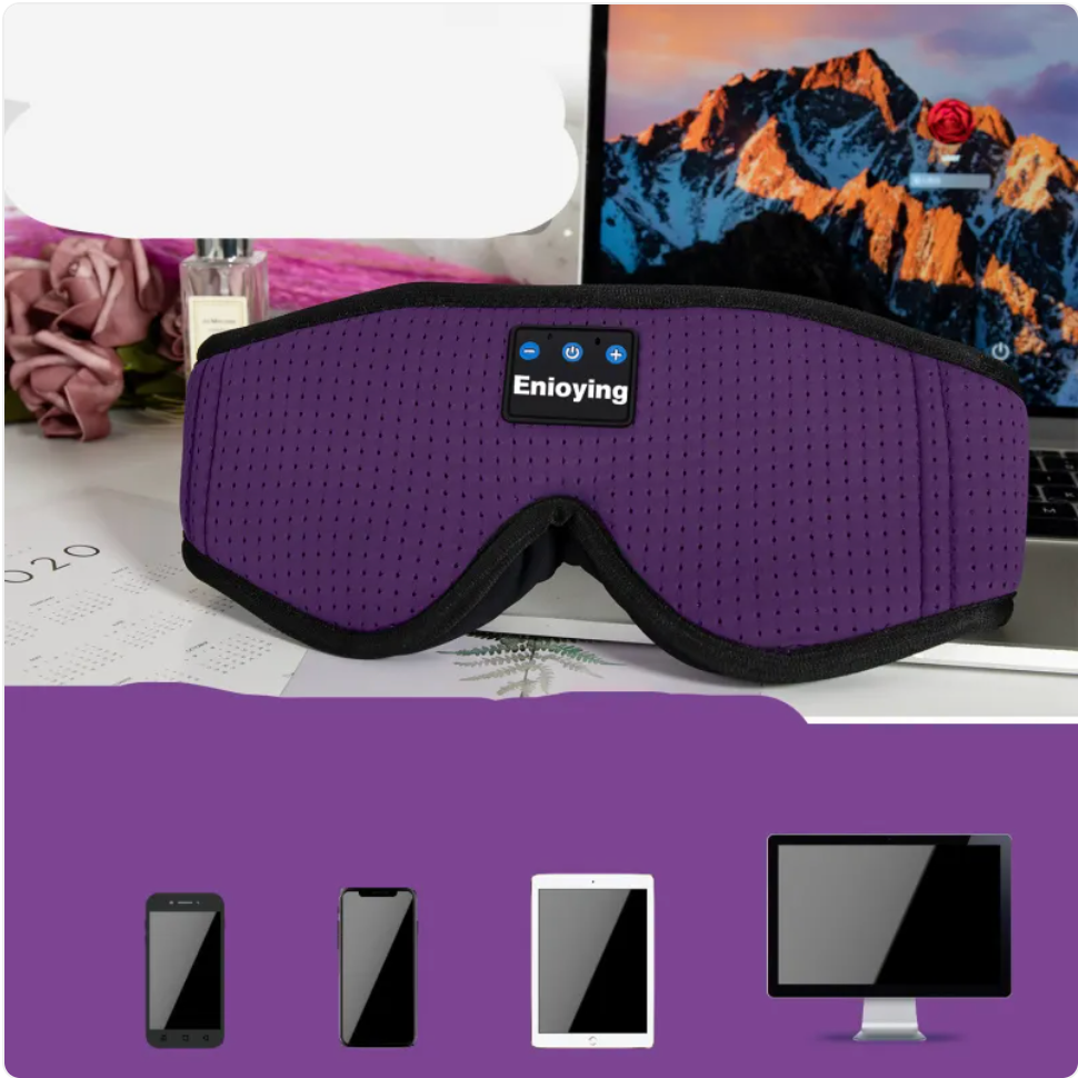 Calmora™ Sleep Mask with Bluetooth Audio